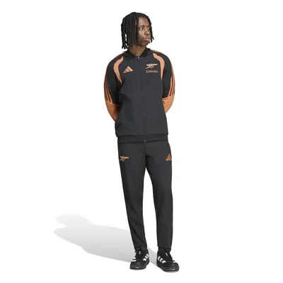 Arsenal presentatie trainingspak 2026/2027 zwart met oranje